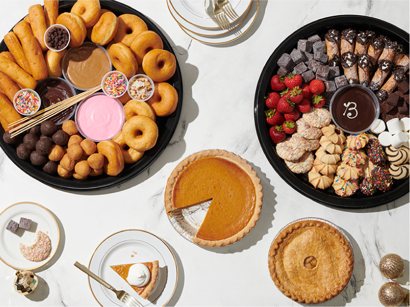 Bashas' Party Trays starting at $13.99. Made fresh in our bakery and deli. Custom orders available. Please call ahead or visit our bakery or deli to place your order. 
