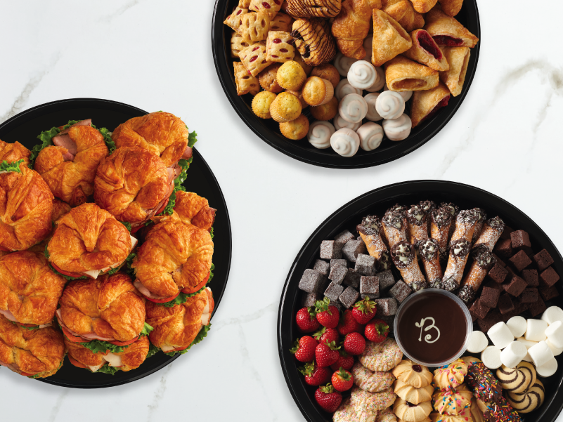 Bashas' Party Trays starting at $13.99. Made fresh in our bakery and deli. Custom orders available. Please call ahead or visit our bakery or deli to place your order. 