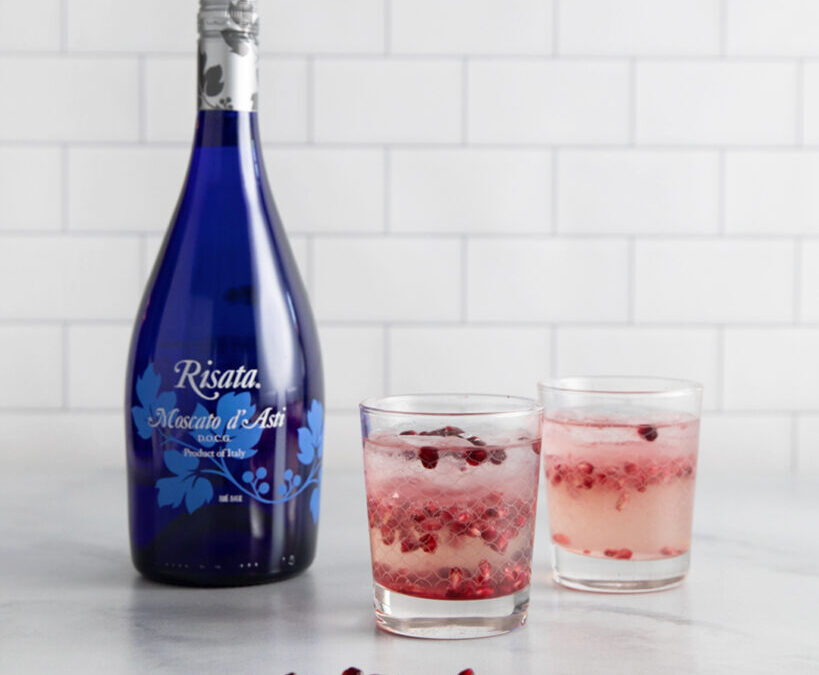 Indulge with the Moscato Pomegranate Cocktail